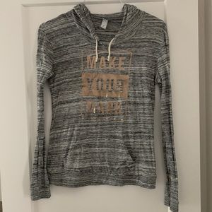 Rose Gold Logo Sweatshirt